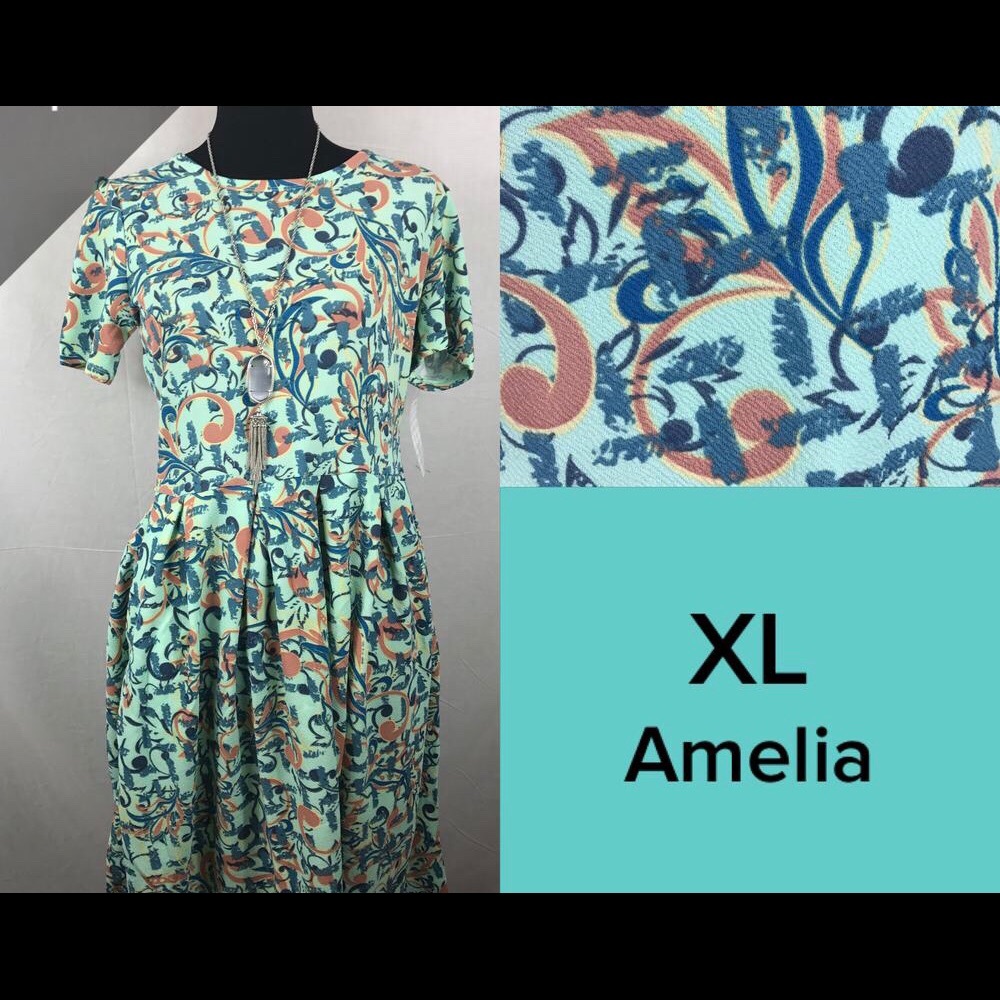 LuLaRoe Ladies Amelia Dress NWT